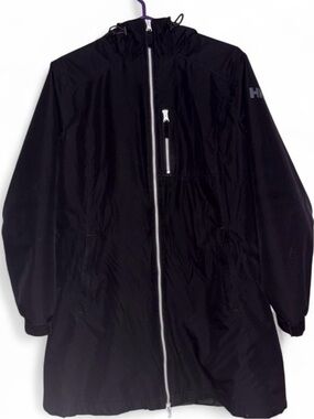 Helly Hansen Black Hooded Shell Jacket